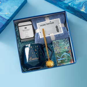 Cumpleaños Madre Día de San Valentín Juego de regalo Taza de vacío Taza de café Paraguas Juego de regalo Caja de regalo de lujo para mujeres - Product Image 4