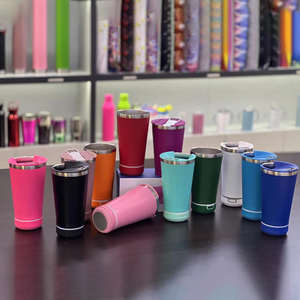 <span class=keywords><strong>Borraccia</strong></span> Termica Personalizzata in Acciaio Inox con Apribottiglie Intelligente e Altoparlante Integrato, Bottiglia d'Acqua per Esterni con Pompa, Tazza da Viaggio per Auto - Product Image 4