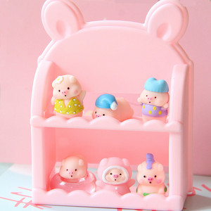 New Design Wholesale Cute Mini Pig <b>Ornament</b> Version Bulk Resin Three-dimensional Pig Micro Landscape Animal Piglet - Product Image 5