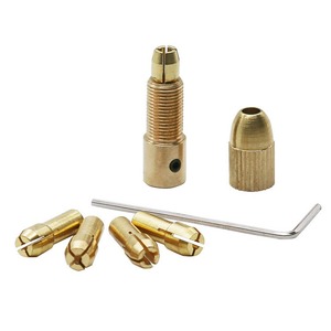 Pince de fixation pour mini-mandrin de moteur électrique 2.35/3.17/4/5mm, adaptée aux forets de 0.5mm à 3.0mm, dispositif de fixation micro-mandrin - Product Image 2