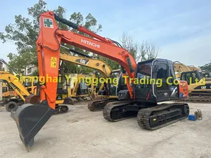 Medium Used Hitachi Zaxis 120 Excavator Construction Equipment Backhoe Digger