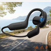 Écouteurs sportifs intelligents avec caméra 8MP, assistant vocal IA, microphone de traduction, écouteurs intelligents pour hommes et femmes, conduction osseuse