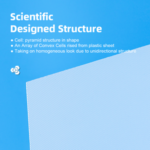 Trần Văn phòng <span class=keywords><strong>600x600mm</strong></span> Polystyrene quang ugr compliant chiếu sáng tấm PS lăng trụ khuếch tán Bảng điều khiển - Product Image 6