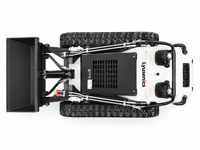 Mini Loader Kompak Kubota Mesin Bensin 16.8KW Bucket 0.15 m³ Peralatan Konstruksi
