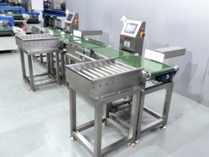 Ligne de production de contrôle de <span class=keywords><strong>poids</strong></span> pour l'industrie alimentaire, avec ceinture de pesage de taille personnalisée - Product Image 4
