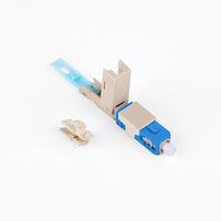 Conector Rápido de Fibra Óptica, Conector Frío Integrado de Montaje en Campo para Cable de Bajada, para Instalación de Redes FTTH