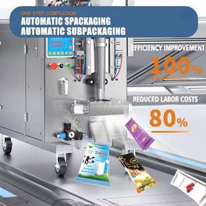 Machine d'emballage et de conditionnement entièrement automatique pour sachets de pâte de beurre de cacahuètes pour l'industrie - Product Image 6