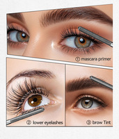 Mascara recourbant de haute qualité, waterproof, allongeant, volumisant, anti-bavures, séchage rapide, sans grumeaux, maquillage pour les yeux, cosmétiques pour usage quotidien