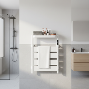 <span class=keywords><strong>Toallero</strong></span> Eléctrico Inteligente con <span class=keywords><strong>Panel</strong></span> Grande, Compatible con Xiao Ai y Mi Jia, de Aleación de Aluminio con Acabado Espejo Pulido para Baño, 5 Años de Garantía - Product Image 4