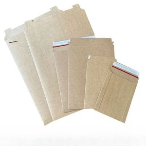 X515 Cross-border Recyclable 440g Kraft Paper <b>Document</b> <b>Bag</b> Thickened Courier Envelope Self-adhesive Office Data Storage Archive - Product Image 4