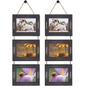 Wholesale <strong>Shabby</strong> <strong>Chic</strong> Cheap Customized Rustic Wall <strong>Picture</strong> <strong>frame</strong> Sets Antique wall decor wood photo <strong>frame</strong> - Product Image 2