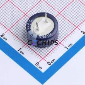 ตัวเก็บประจุ NB5R5C104N-E ซูเปอร์คาปาซิเตอร์ผ่านรู D13.3xL7mm ส่วนประกอบ (THT) 0.1F -20% ~ + 80% 5.5V 5uA - Product Image 2