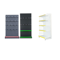 Étagère en acier thermolaqué Gui Chang, rayonnages de magasin de détail, présentoirs de vente au détail, rayonnages métalliques pour magasins de détail, niveaux réglables