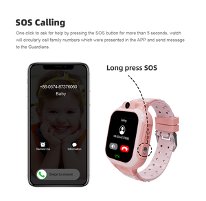 Reloj inteligente Yuniq para niños WiFi LBS ubicación SOS IP67 pantalla IPS resistente al agua tarjeta SIM 4G videollamada para niños niñas niños LT37 - Product Image 2
