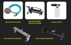 KAFUWELL LB - 170C Limpiador eléctrico de gasolina de alta presión de fábrica Máquina de limpieza de <span class=keywords><strong>lavadora</strong></span> eléctrica con cabezal de metal - Product Image 4