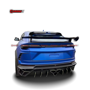 สปอยเลอร์หลังคาร์บอนไฟเบอร์แบบแห้ง MSY Style สำหรับรถยนต์ Lamborghini URUS ปีกหลังสูง อะไหล่ตัวถังรถยนต์ - Product Image 2