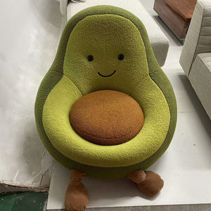 Sillón Individual de Tela con Diseño de Fruta para Decoración de Sala de Estar, Estilo Aguacate - Product Image 6