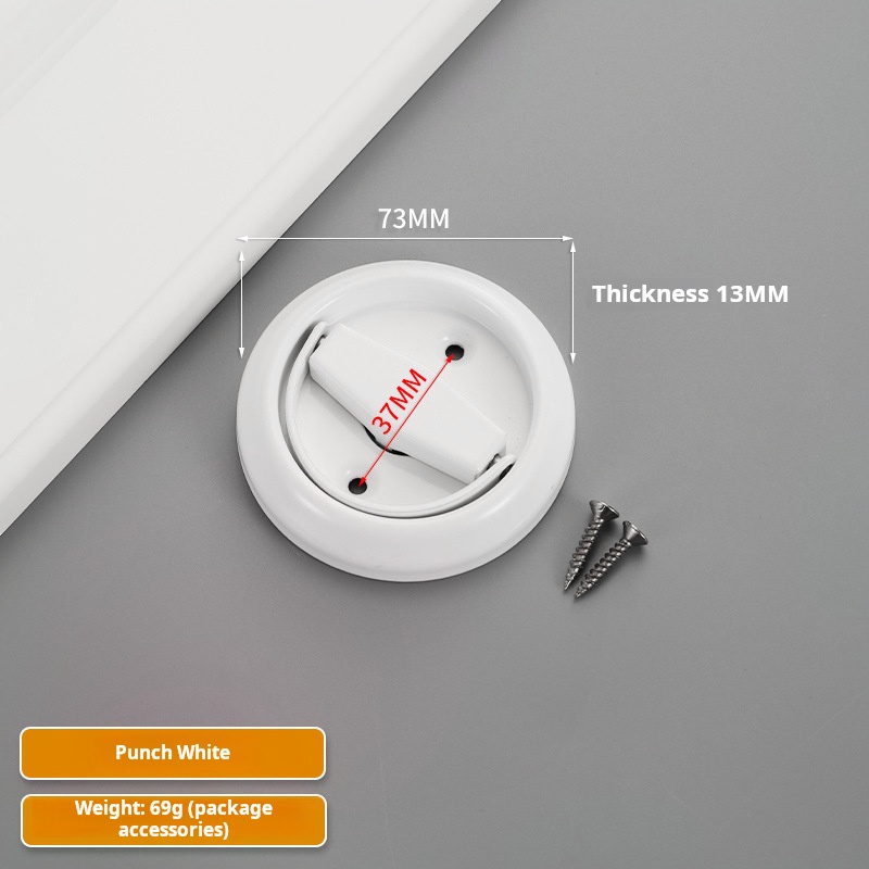Ivory White (with screws)