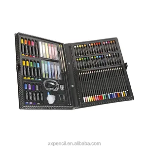 Cheap 92PCS Plastic Box Super Art Sets Professional Artist Painting Art Stationery Set Children