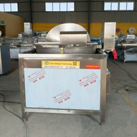 Friteuse met grote capaciteit voor plantainchips, cassave, falafel, frieten, bananenchips en andere snacks.