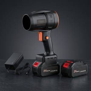 <span class=keywords><strong>Souffleur</strong></span> de feuilles sans fil professionnel portatif 21V à couple élevé, qualité industrielle, pour camping et grillades en extérieur, alimenté par <span class=keywords><strong>batterie</strong></span> - Product Image 1