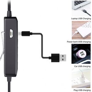 Personalized Black Smallest Hidden Camera Lavalier Condenser Microphone recording Reporter Mic Interviews - Product Image 4
