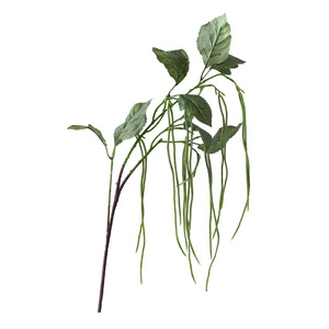 Plante Artificielle Yoshinobu en PVC Souple, Feuilles Vertes et Violettes Suspendues, Décoration Intérieure, Arrangement pour Vase, Décoration Maison et Bureau - Product Image 5