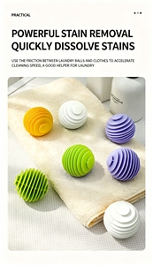 Balles de lavage réutilisables anti-nœuds pour machine à laver, attrape-poils pour animaux domestiques, pour sécheuse et lave-linge, vente en gros - Product Image 4
