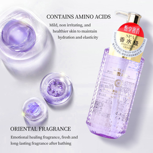 Ensemble de soins corporels parfumés en gros, marque privée OEM, éclaircissant en profondeur, exfoliant, hydratant, gel douche blanchissant - Product Image 5