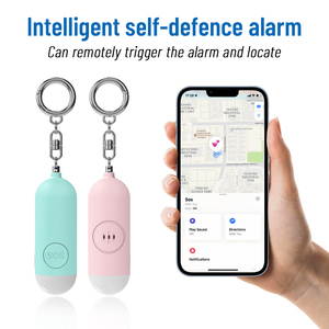 Portachiavi LED Intelligente con Allarme e Localizzatore, Sirena Potente 130Db, Dispositivo <span class=keywords><strong>di</strong></span> Autodifesa per Donne con Funzione <span class=keywords><strong>di</strong></span> Tracciamento - Product Image 2