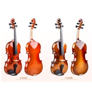 Instrumentos de cuerda profesionales 4/4, venta al por mayor, bajo <span class=keywords><strong>precio</strong></span>, Violín con funda dura, colofonia y arco - Product Image 1