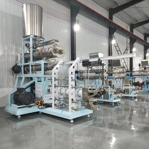 Chuyên nghiệp đôi đơn vít đùn thức ăn vật nuôi Máy làm vật nuôi điều trị dây chuyền sản xuất vật nuôi thực phẩm ướt đùn thực vật - Product Image 4