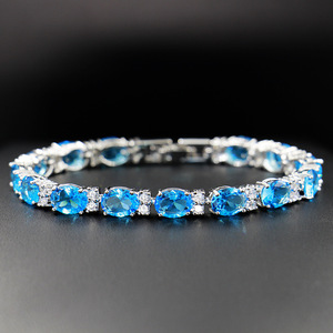 <span class=keywords><strong>Bracelet</strong></span> de qualité tendance et luxueux en <span class=keywords><strong>paracorde</strong></span> avec fermoir en laiton plaqué or 18 carats, chaîne trombone en laiton, perles de zircon et perles colorées pour femme - Product Image 2