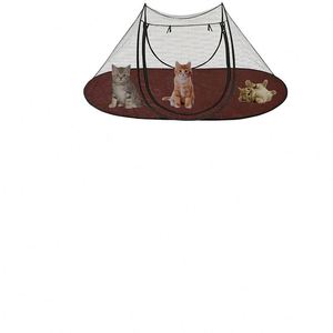 Enclos portable pour animaux de compagnie, maison pour chien, cage pour chat, tente pour chat, parc pour chiot, clôture pliable pour animaux de compagnie, fabriqué en usine BSCI. - Product Image 6