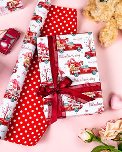 Romantic Valentine's Day gift wrapping <b>paper</b> Romantic wedding wrapping <b>paper</b> Christmas festival gift wrapping <b>paper</b> - Product Image 4