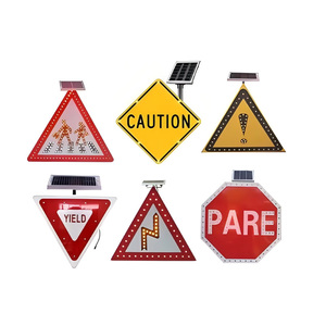 Señal de <span class=keywords><strong>Stop</strong></span> Solar Ahorradora de Energía, Señal de <span class=keywords><strong>Stop</strong></span> Solar de Aluminio Duradera, Señal de <span class=keywords><strong>Stop</strong></span> LED con Energía Solar y Luz Intermitente - Product Image 4