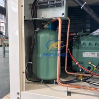Tanque Receptor de Líquido Vertical Industrial Freon Thank, Receptor de Líquido para R404A para Unidad de Condensación de Refrigeración