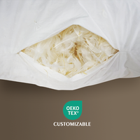 Oreiller Inserts 45*45cm 16x16 18x18 20x20 Toutes Les Tailles Coton Organique Tissu Canapé carré Coussin Intérieur Jeté En Gros