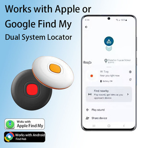 Etiquetas de Seguimiento Impermeables Compatibles con el Sistema Find My Dual, Batería <span class=keywords><strong>CR2032</strong></span>, para Rastrear Llaves, Carteras, Niños, Equipaje y Mochilas - Product Image 5