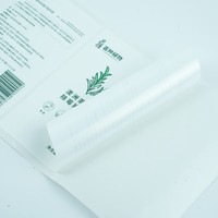 Étiquettes adhésives en vinyle brillant imperméable à l'eau imprimées sur mesure pour bouteilles et contenants de cosmétiques/soins de la peau