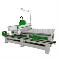 Machine de fraisage CNC 4 axes 325 avec dispositif rotatif pour le travail du bois