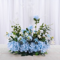 Fleurs et plantes artificielles en gros, centres de table de mariage, boules de fleurs en soie pour banquets et fêtes de demande en mariage