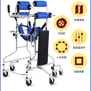 Equipo de Rehabilitación, Andador para Terapia de Caminata, para Personas con Hemiplejia por Accidente Cerebrovascular, Andador para Miembros Inferiores - Product Image 4