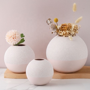 Ybh थोक कस्टम ग्लेज़ेड सिरेमिक और मिट्टी कला डेको <span class=keywords><strong>vase</strong></span> होटल होम ऑफिस सजावट के लिए - Product Image 1