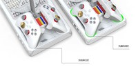 Honcam 4000RPM soğutma fanı 2 adet 1400mah ücretli pil paketi yerleştirme standı Xbox serisi X S konsol denetleyicisi için starxbox