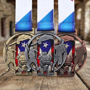 Medalla Personalizada de Fábrica, Metal de Aleación de Zinc, Multideportiva, Fundida a Presión, con Temática de Puerto Rico, Grabado en Relieve 3D, Medallas Huecas con Logotipo Deportivo - Product Image 6