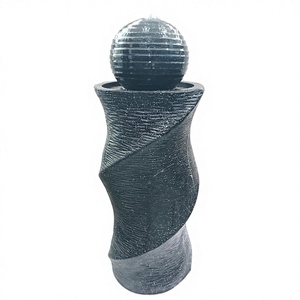 Fontaines solaires LED modernes japonaises en forme de lion de mer pour jardin extérieur, étang, avec éclairage LED et jets d'eau en forme de champignon - Product Image 4