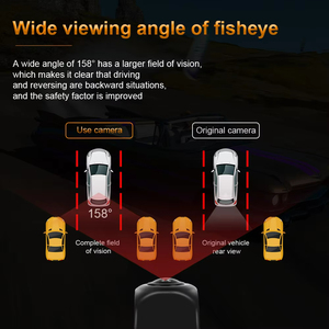 Cámara de Visión Trasera para Auto Podofo AHD 720 con Imagen a Color, Impermeable, Visión Nocturna, Gran Angular, para Estacionamiento - Product Image 3