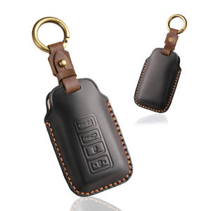 Funda para llaves adecuada para Renault Koleos, Renault Latio, Scénic y otros vehículos antiguos, hecha a mano con cuero genuino y hebilla. - Product Image 5