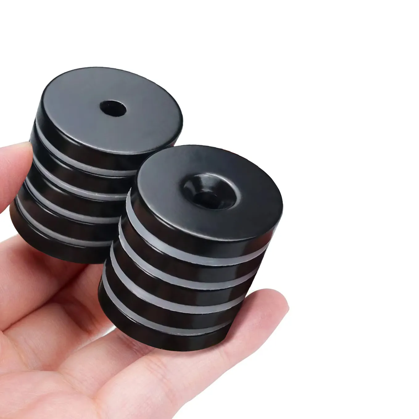 Manufacturer supply super strong round neodymium disc countersunk magnets